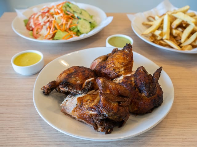 Whole Chicken 2 Sides.
